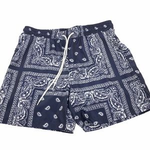 Shein Hankerchief Hanky Swim Shorts Small